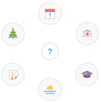 Im Online Urlaubsplaner beliebige Abwesenheitstypen anlegen und verwalten
