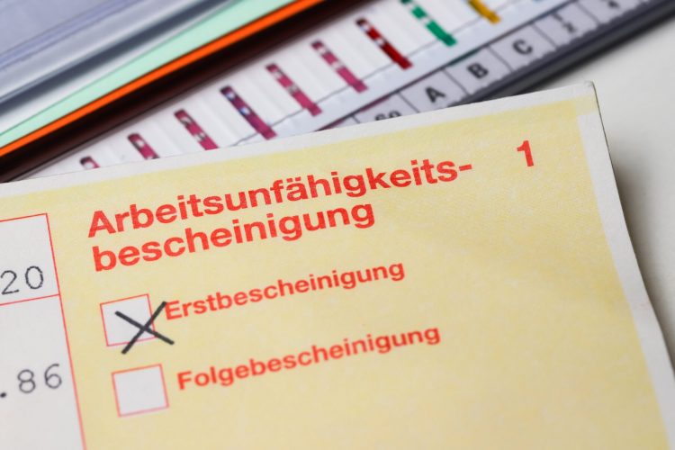 Krankmeldung