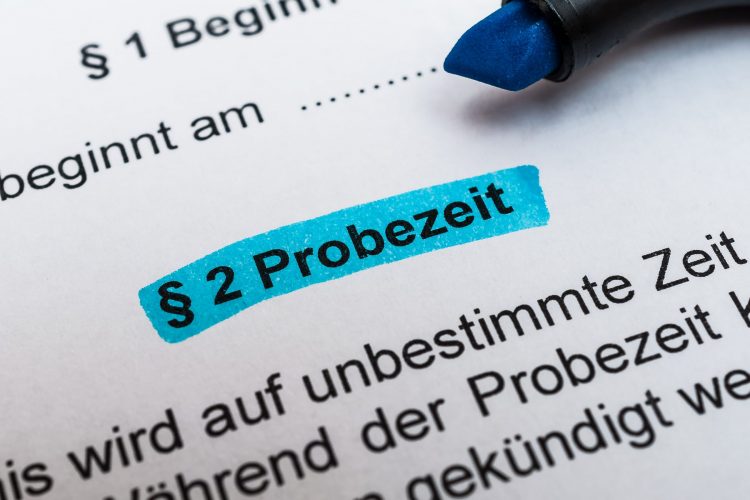 Probezeit