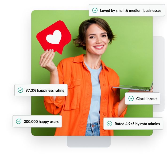 Papershift is loved by over 200,000 users in Europe for its rota planning to payroll software