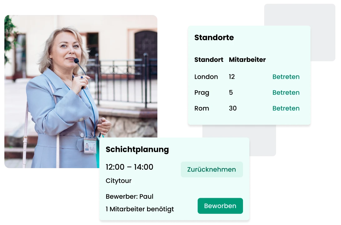 Für Ihr Gastgewerbe gehören Schichten richtig geplant.
